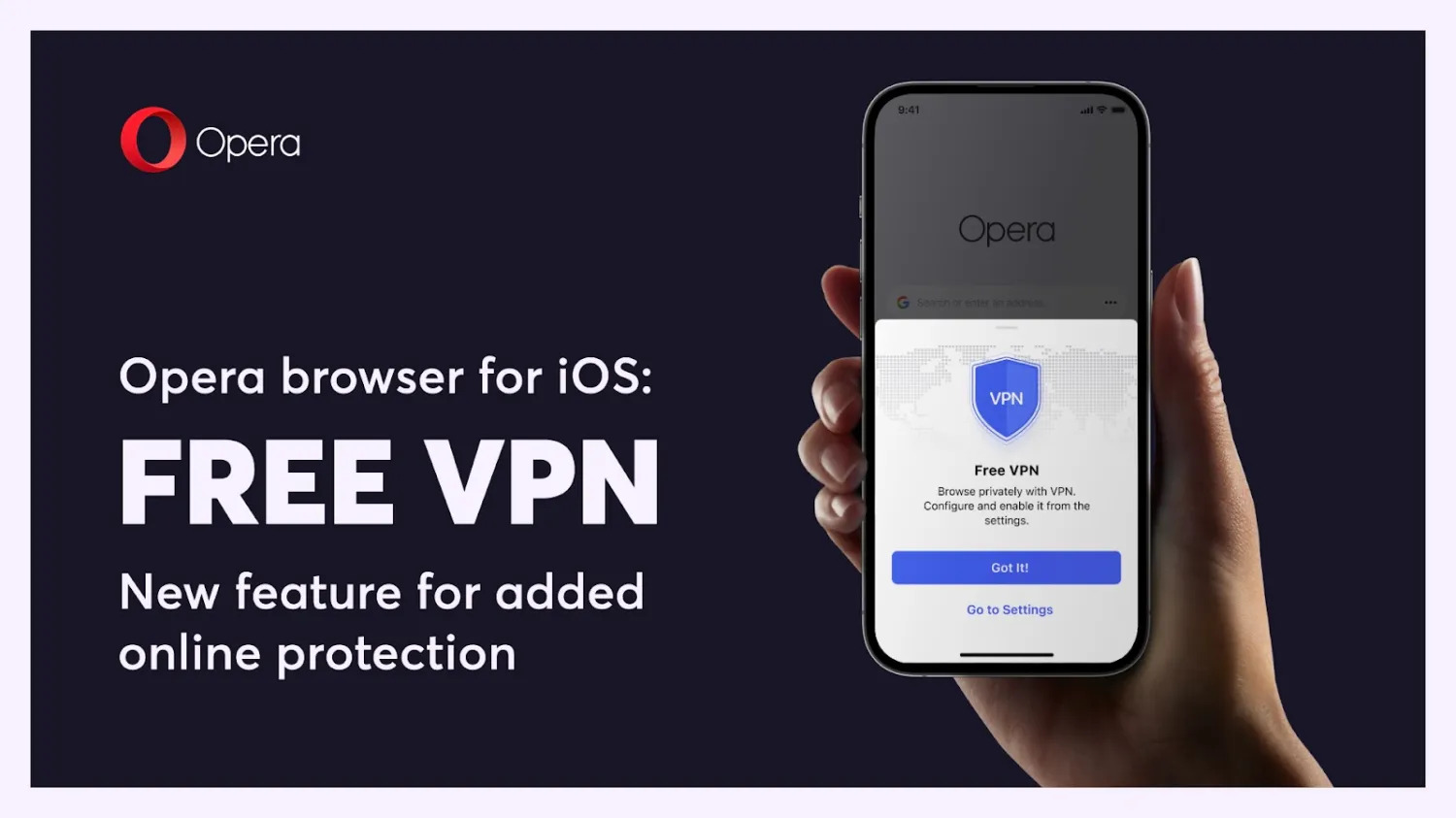 Opera Propose Un VPN Gratuit Pour Les Utilisateurs D IPhone