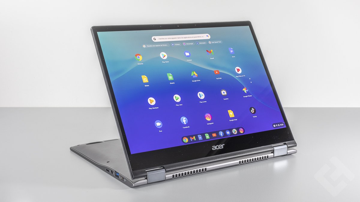 Acer ChromeBook Spin 713 - Format Tablette