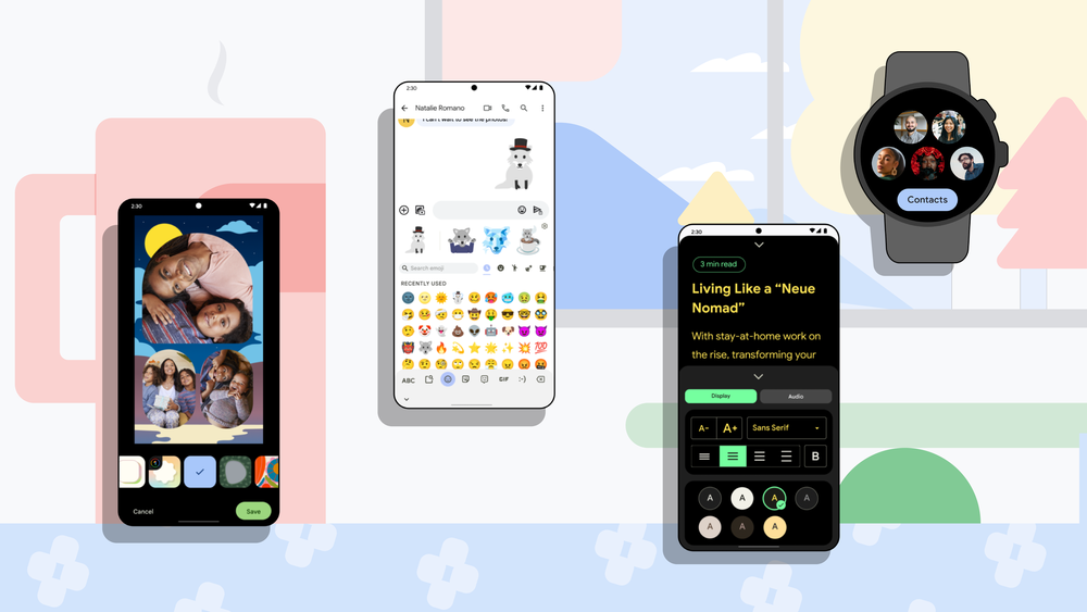 Google annonce de nouvelles fonctionnalités pour Android et Wear OS