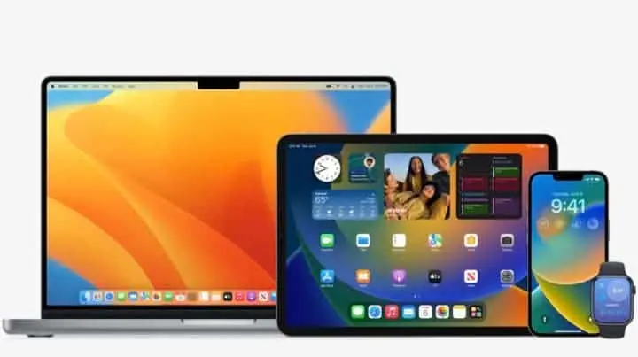 Apple iOS macOS watchOS mise à jours
