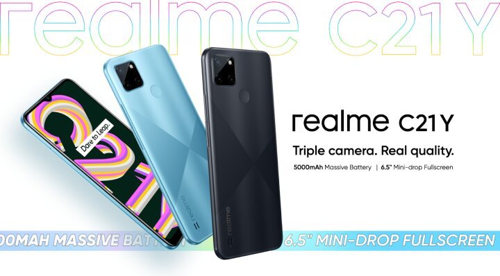 Realme C21-Y et Realme C25Y : Les nouveaux modèles de smartphones entrés de gamme