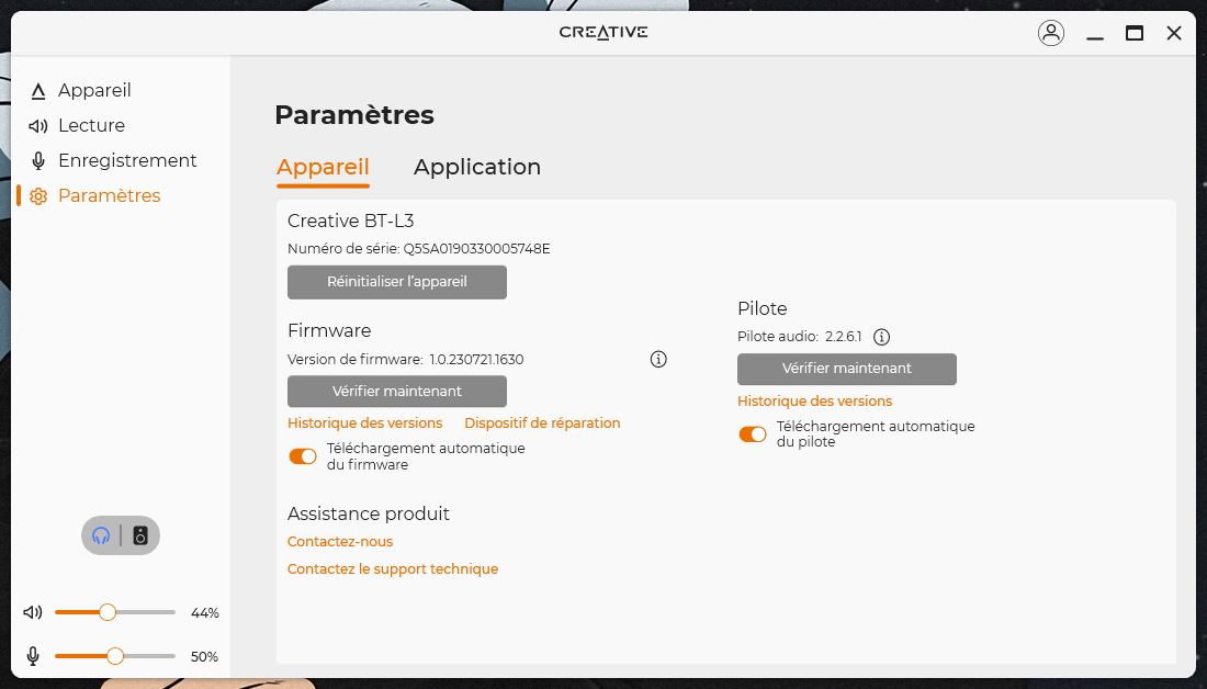 Logiciel Creative