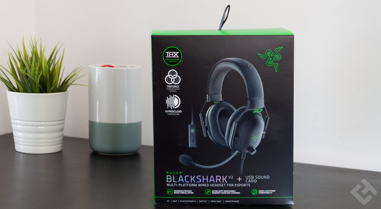 Charlestech Razer Blackshark V2 emballage