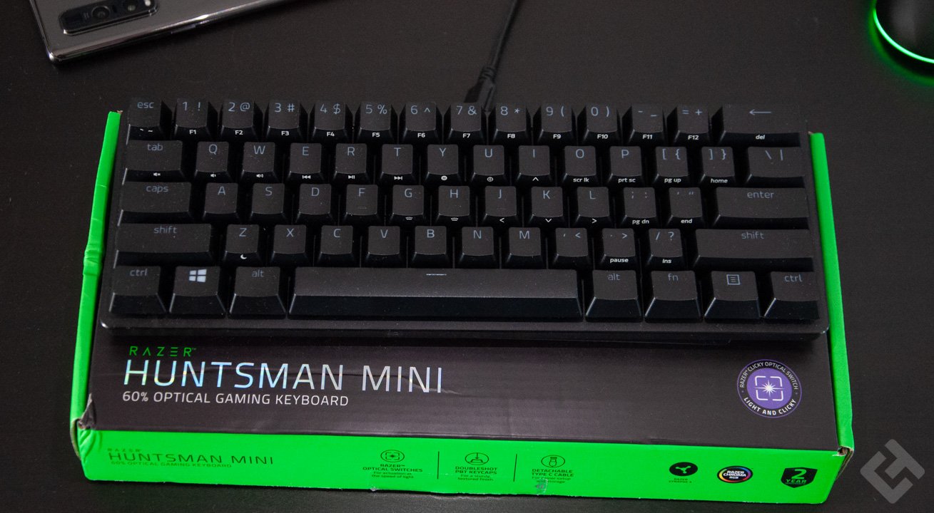 charlestech Razer Hunstman Mini unboxing deballage