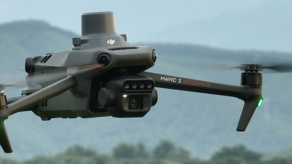Caméras du DJI Mavic 3 Multispectral 