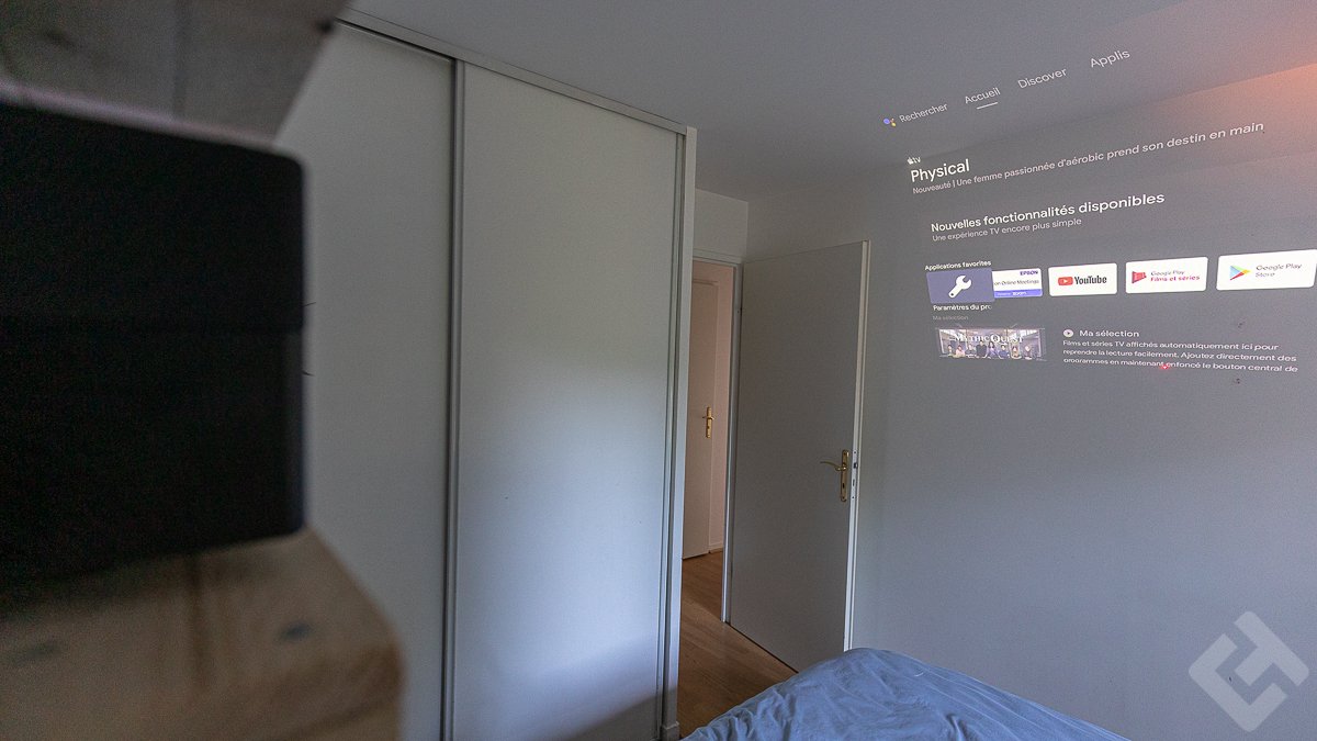 Epson EF 12 - Hauteur de projection