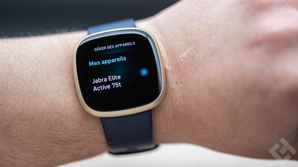 Fitbit Versa 3 - Connectique bluetooth