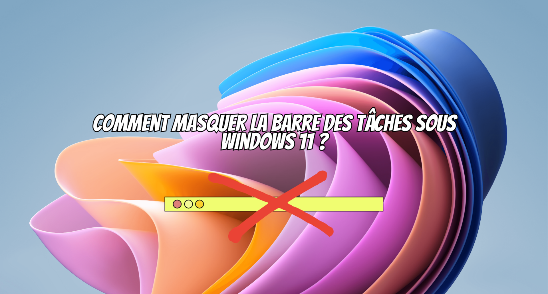 Come posso nascondere la barra delle applicazioni in Windows 11?