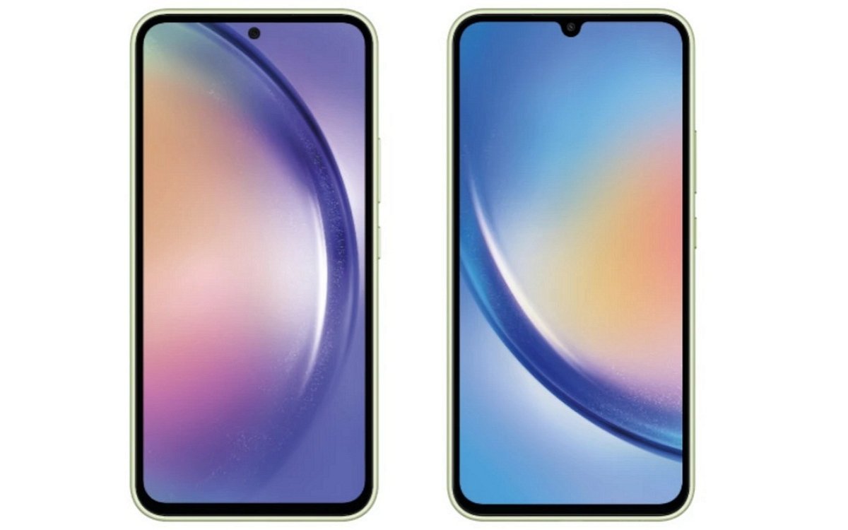 Samsung Galaxy A34 5G et A54 5G