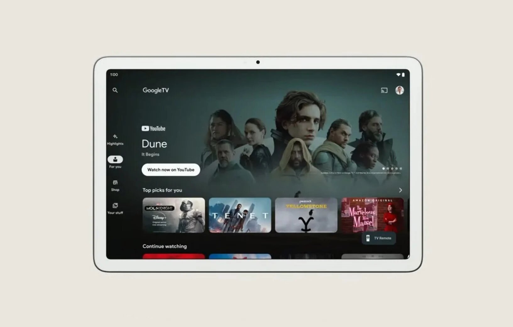 Google Pixel Tablet : Un prototype fuite sur un site de revente