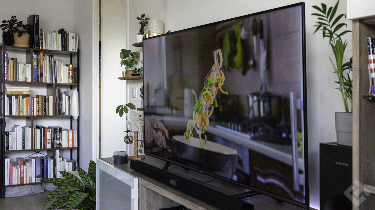 HiSense 55A7500F - angle de vision et reflet