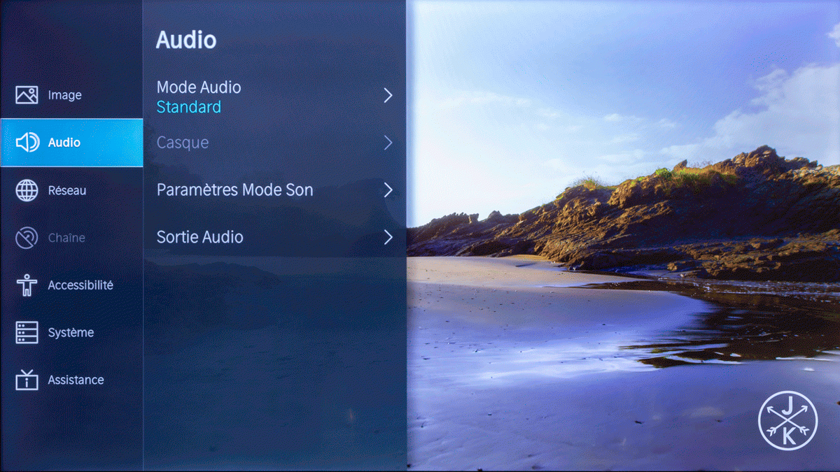 HiSense 55A7500F - Gestion Audio