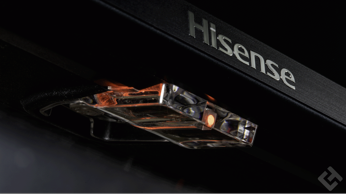 HiSense 65U7QF - Voyant TV