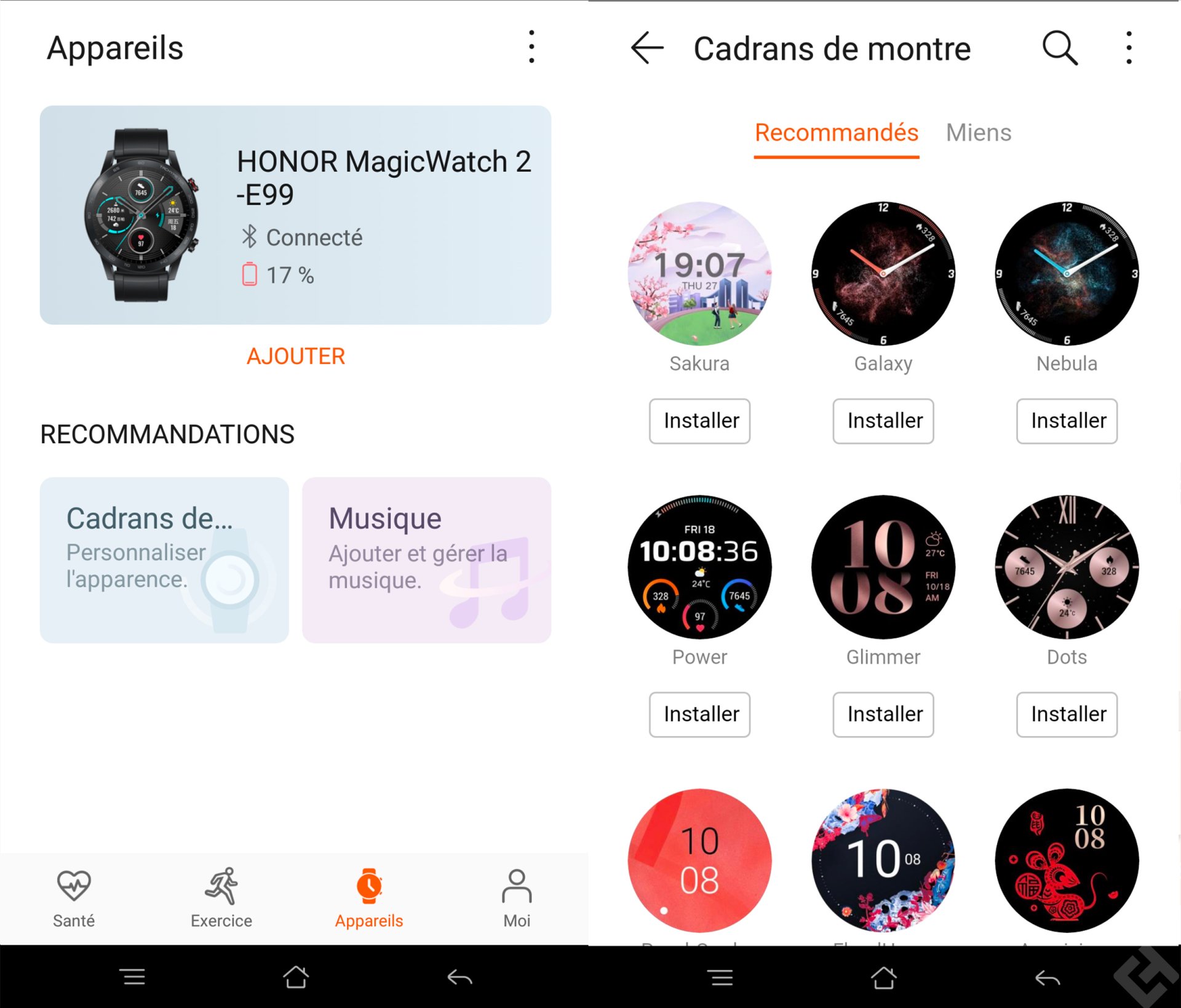 Honor MagicWatch 2 - Test - Huawei Health Apreilles