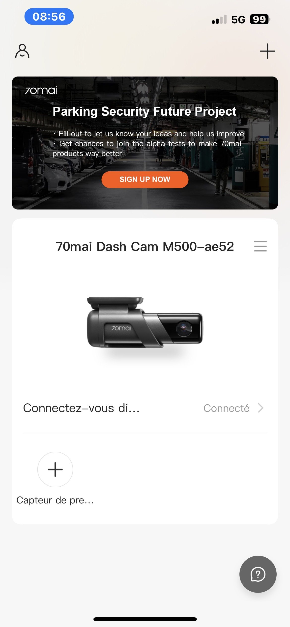 Camera dashcam 70mai m500