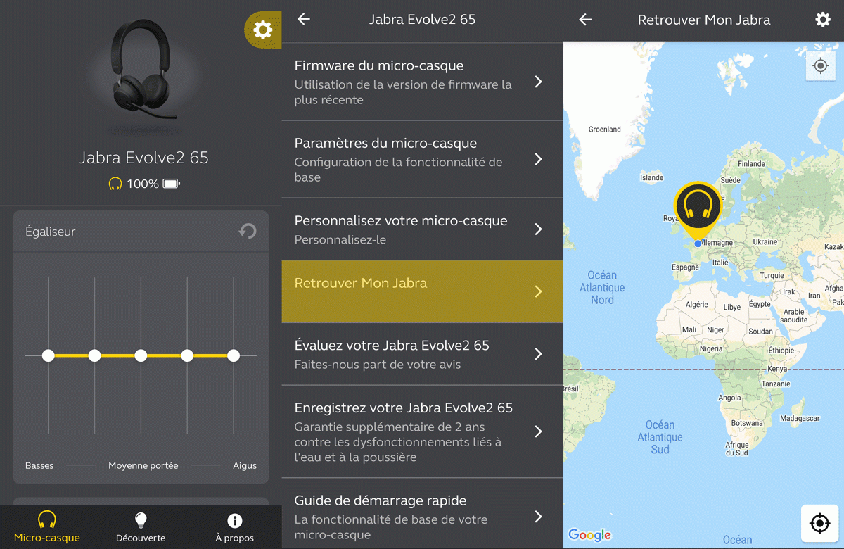 Jabra Evolve2 65 - retrouver mon jabra
