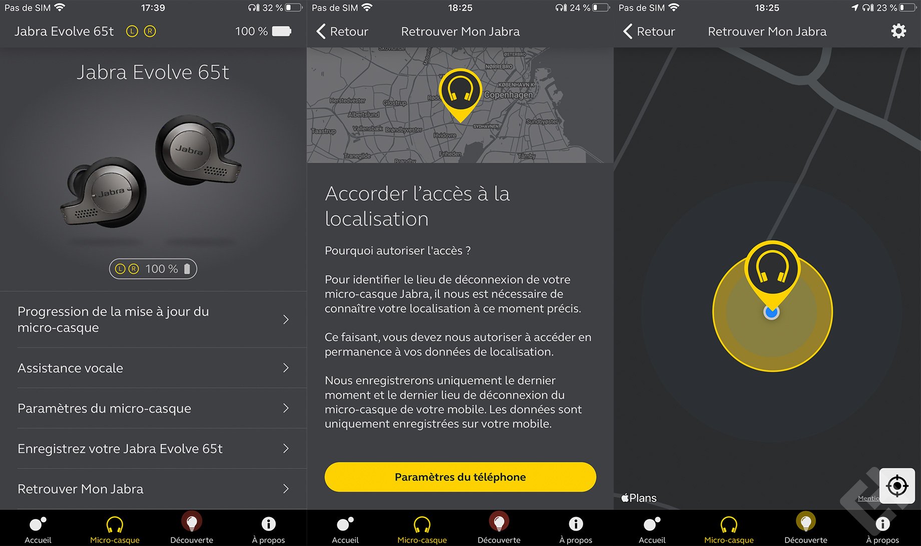 Jabra Evolve 65t - Jabra Sound+