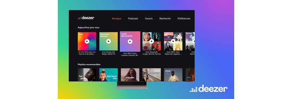 Deezer tv Samsung