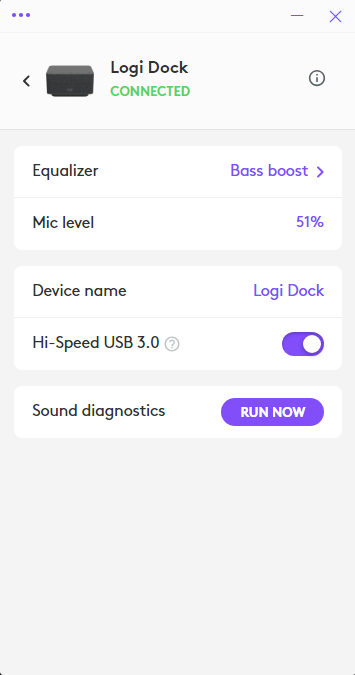 Test Logi Deck