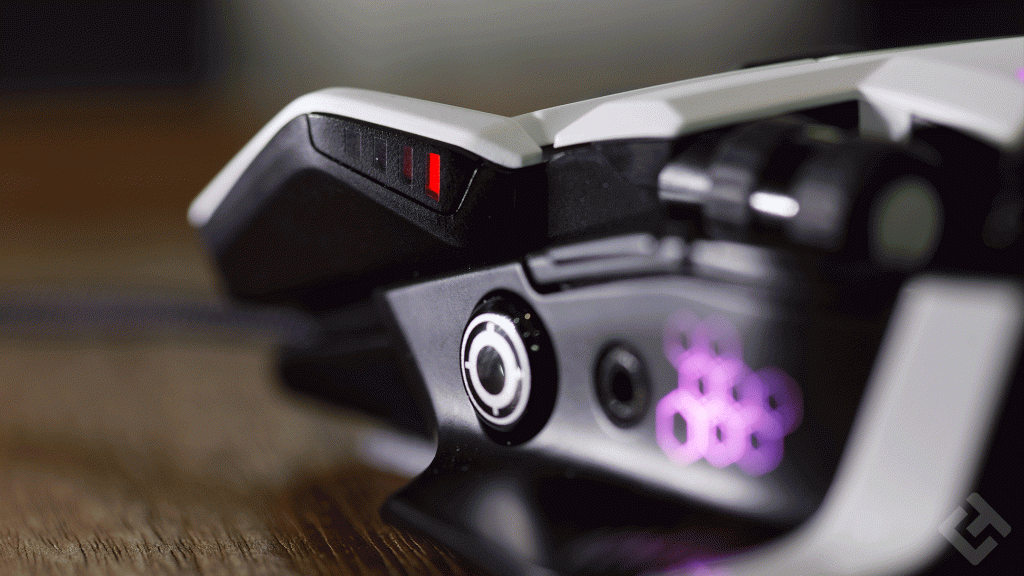 MadCatz RAT 6+ design LEDs niveau DPI