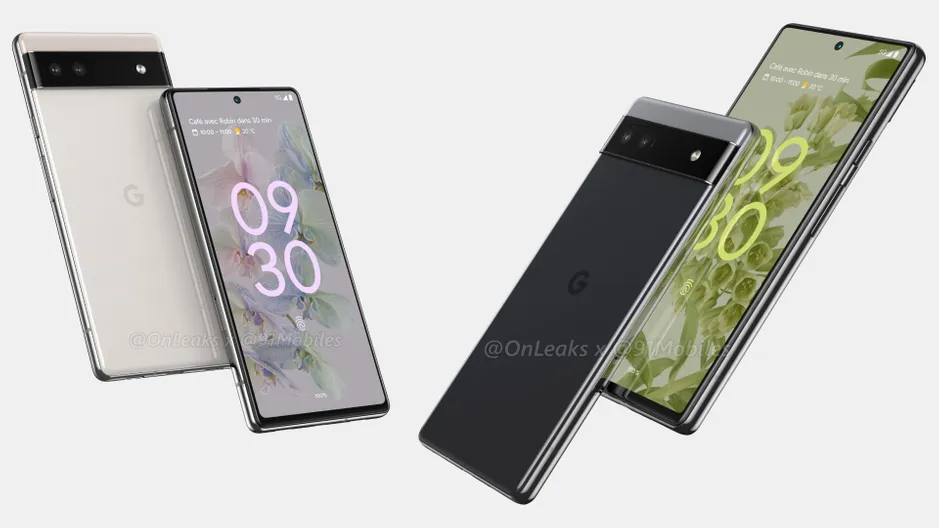 Pixel 6a : Des rendus dévoilés montrent un smartphone ressemblant au Pro
