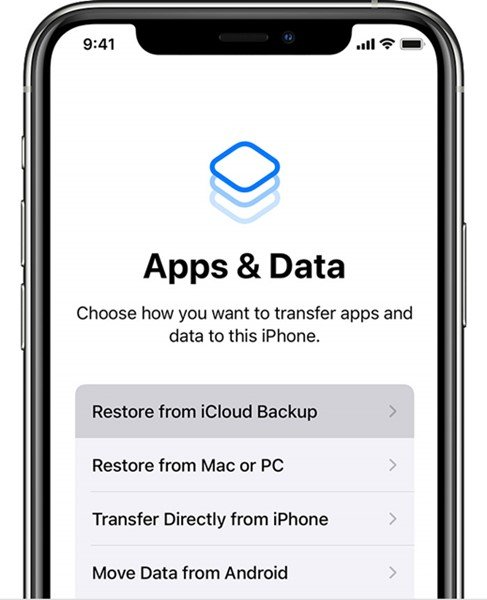 restaure iPhone iOS 15,14 et 16