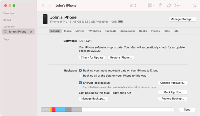 iphone restaure