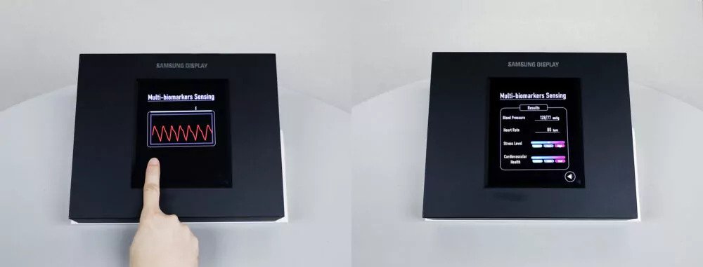 samsung sensor display