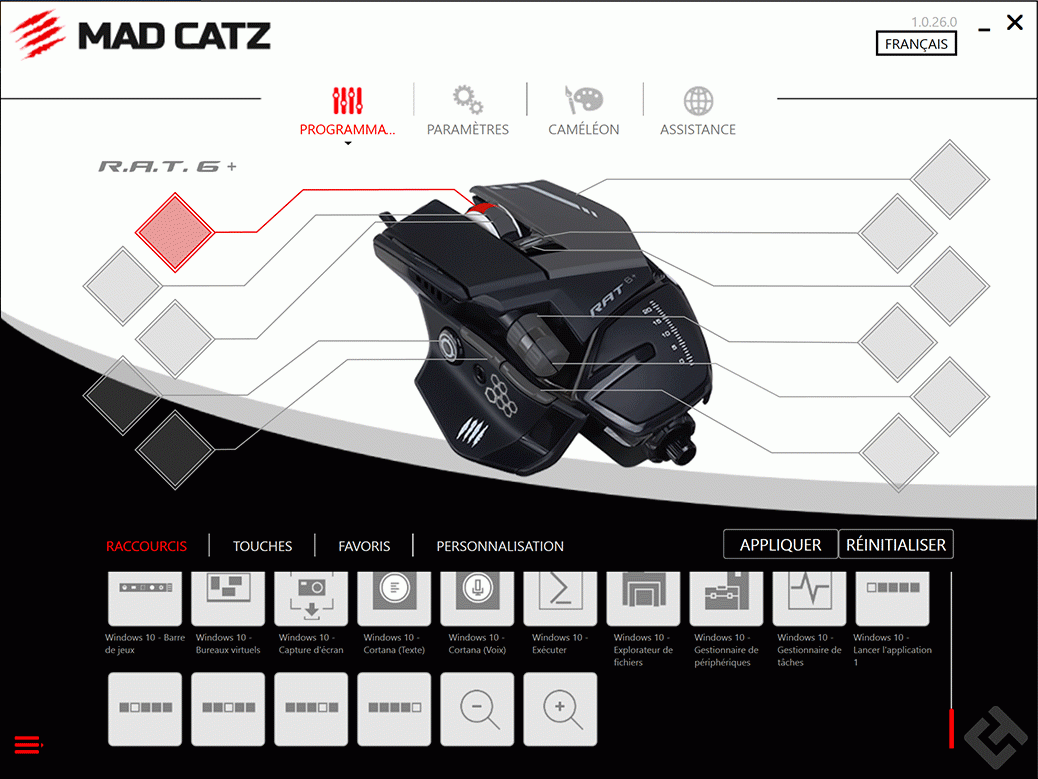 MadCatz RAT 6+ pilote