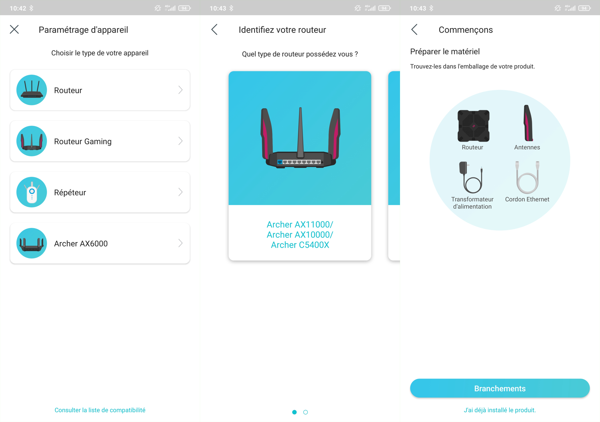 Application Tether TP-Link