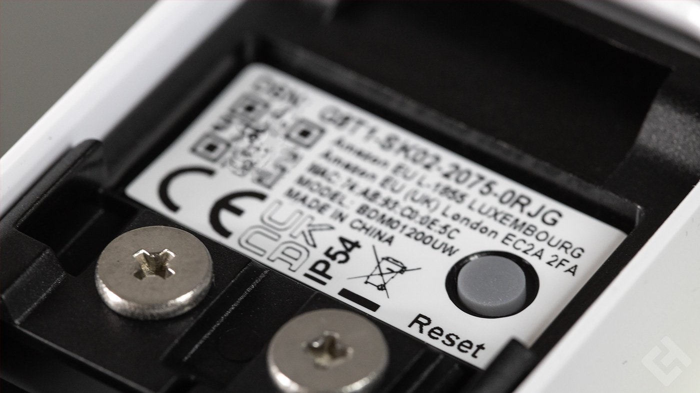 Test Blink Video Doordell - QR Code et bouton Reset
