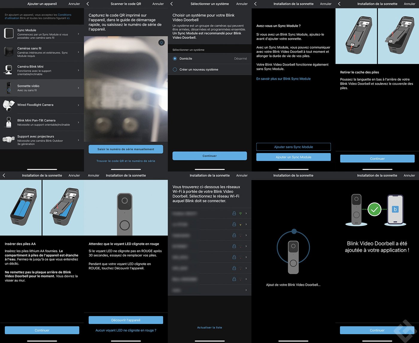 Test Blink Video Doordell - Configuration