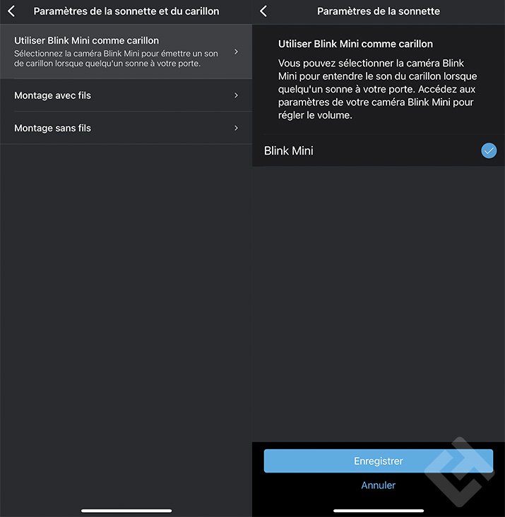 Test Blink Video Doordell - Blink Mini en carillion