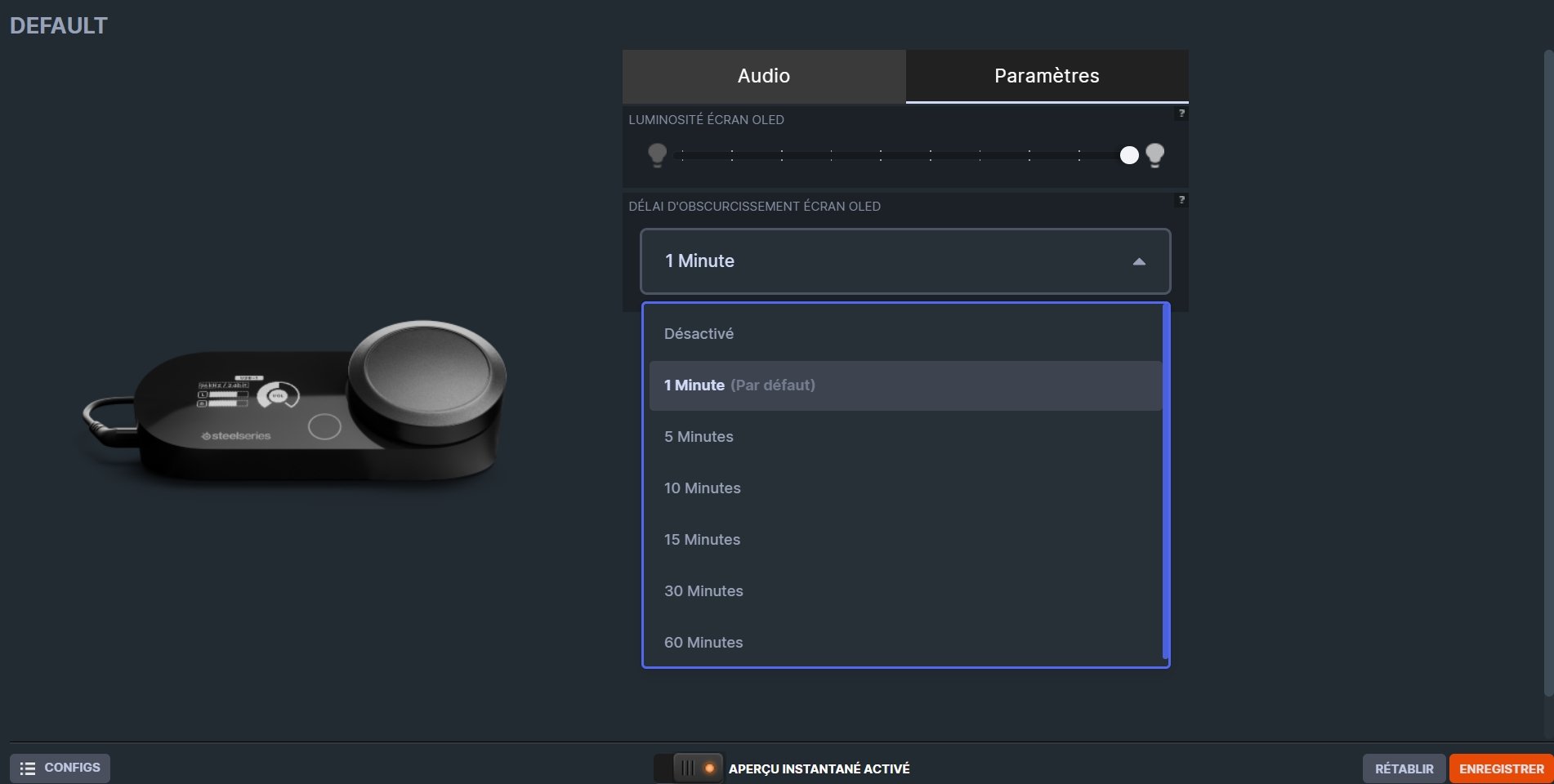 SteelSeries Arctis Nova Pro Logiciel