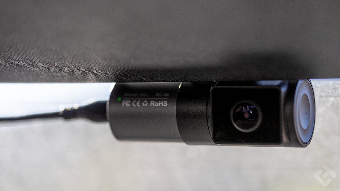 Test Vantrue Nexus 5 - caméra arrière vue cabine