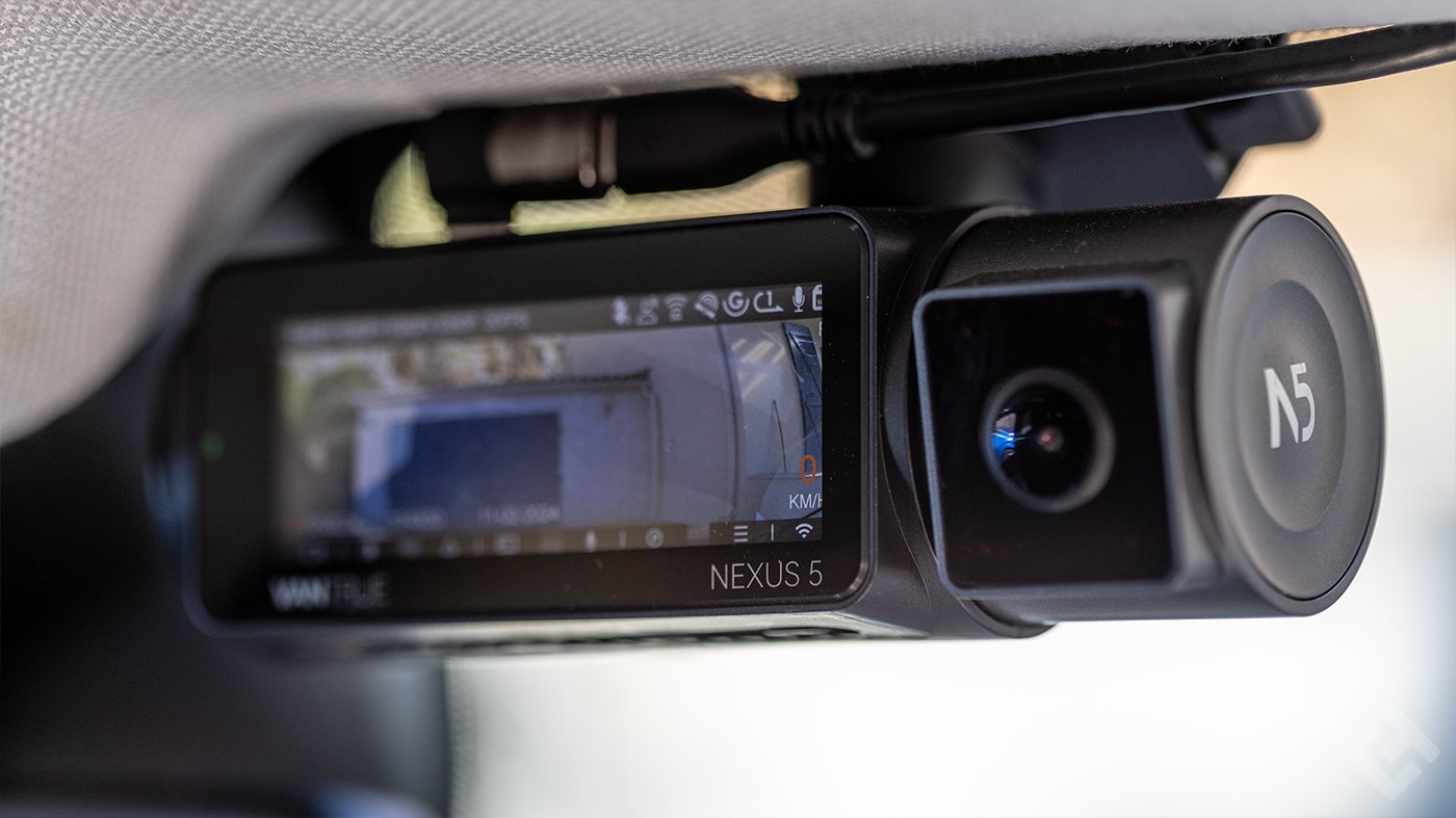 Test Vantrue Nexus 5 - écran