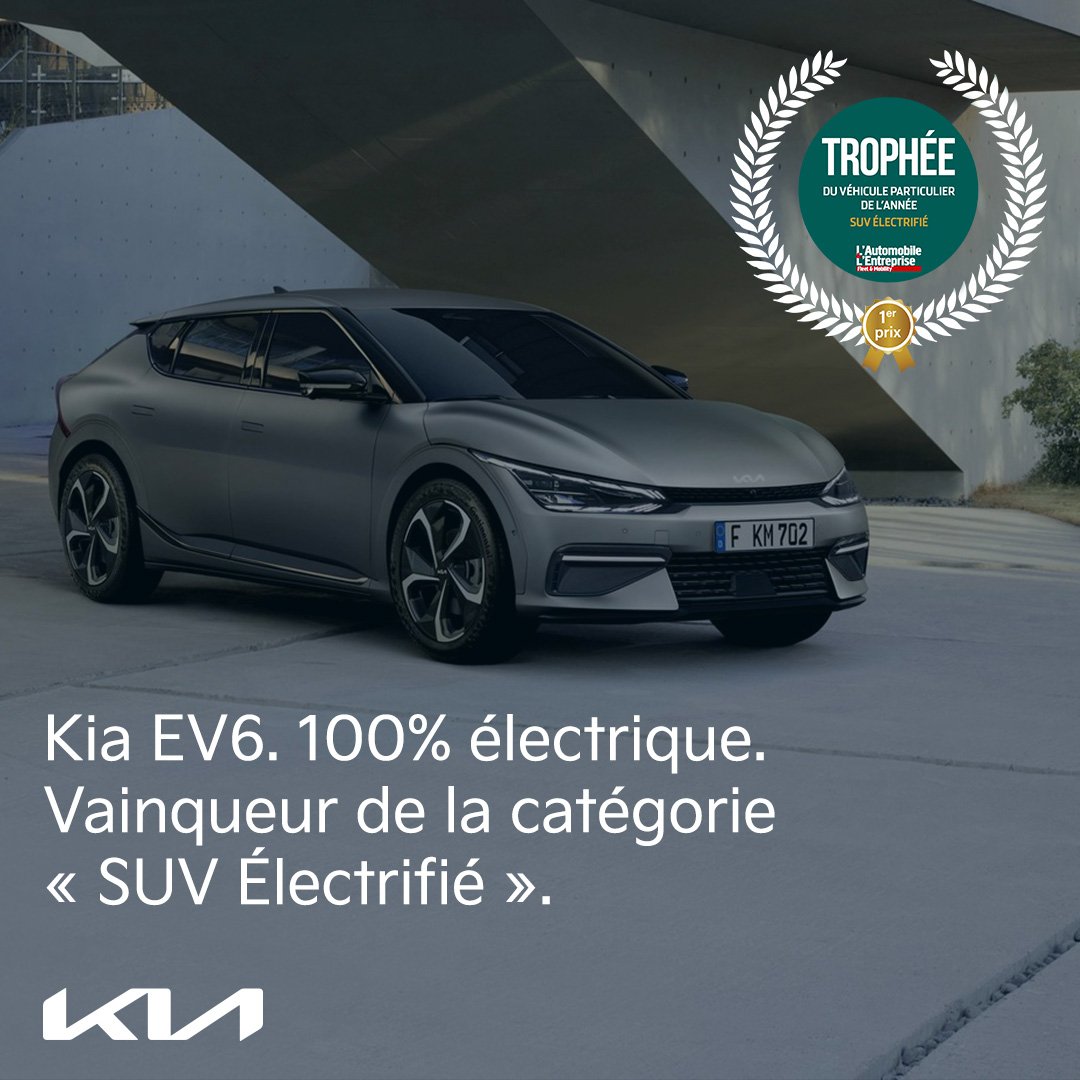 Kia vainqueur dans trois catégories aux Trophées de l'Automobile & Entreprise 2022
