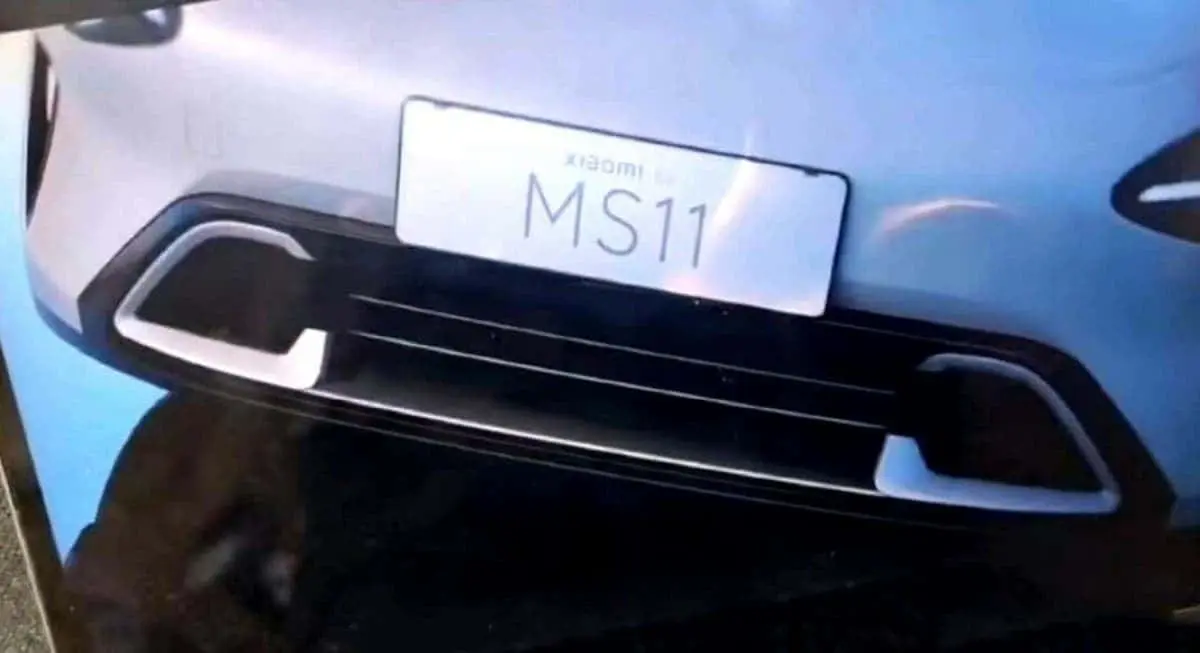 nom de la voiture de xiaomi 