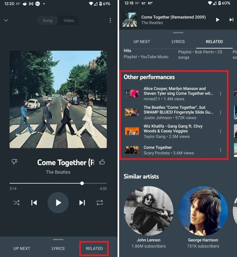 nouvelle fonctionnalité YouTube Music 