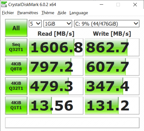 acer swift 7 ssd speed