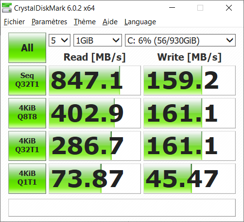 acer swift 3 benchmark ssd