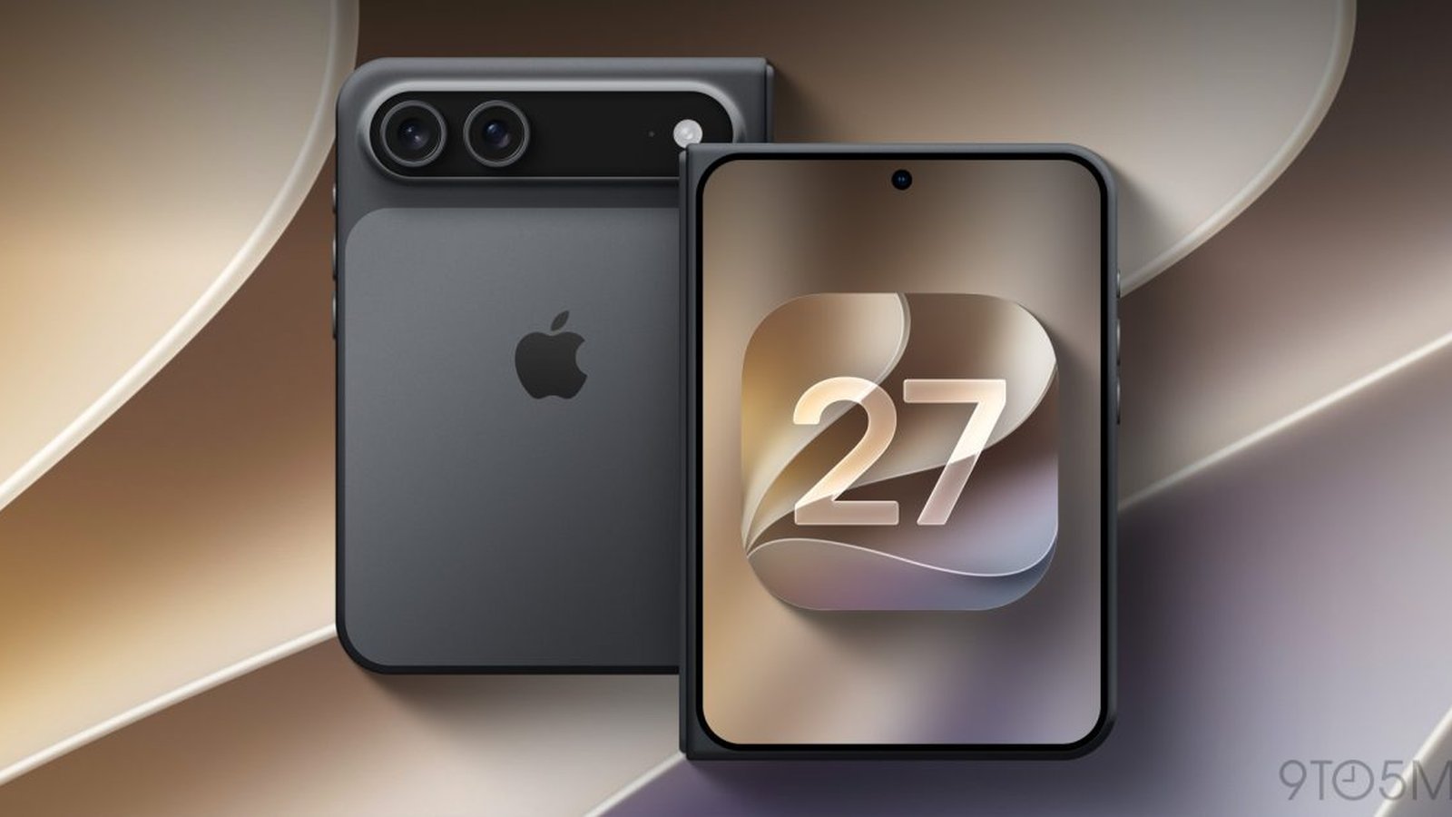 Apple laisse fuiter l'iPhone pliable dans le code d'iOS 27
