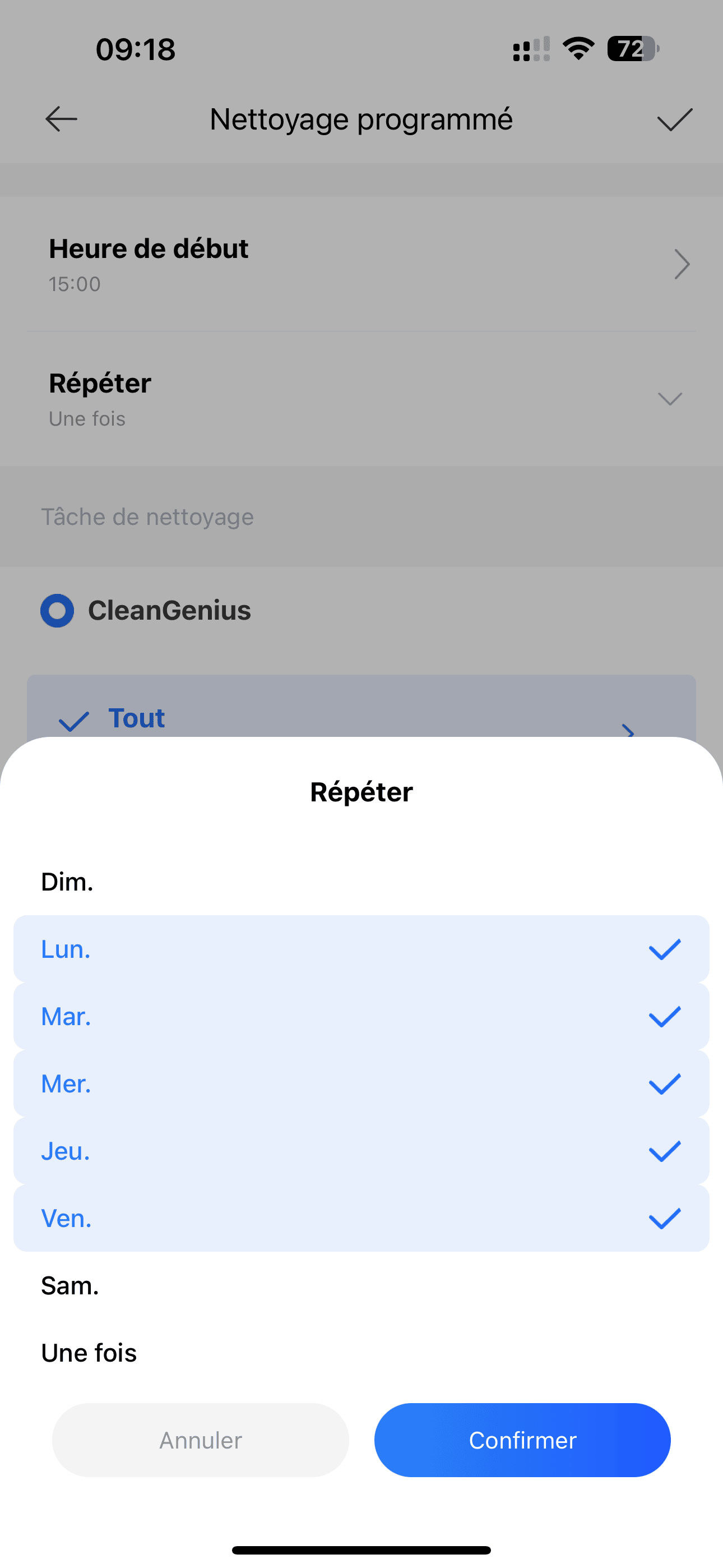 application du dreame l20 ultra