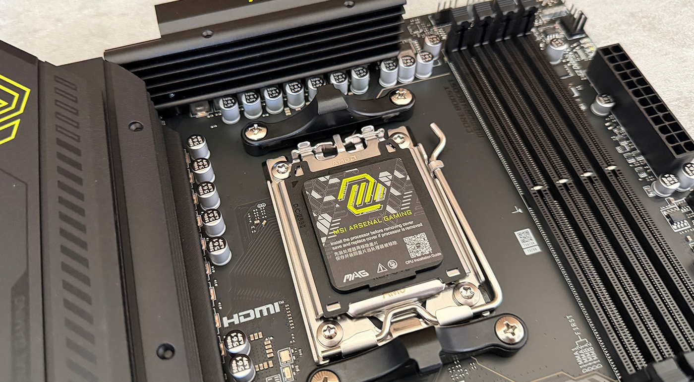 test de la msi mag b850 tomahawk wifi