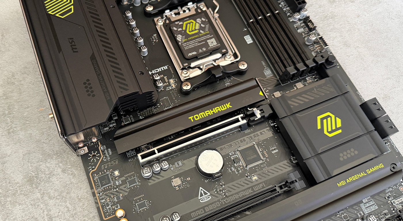 test de la msi mag b850 tomahawk wifi