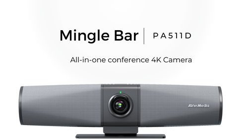 AverMedia Mingle : La barre de son qui fait webcam débarque bientôt en France