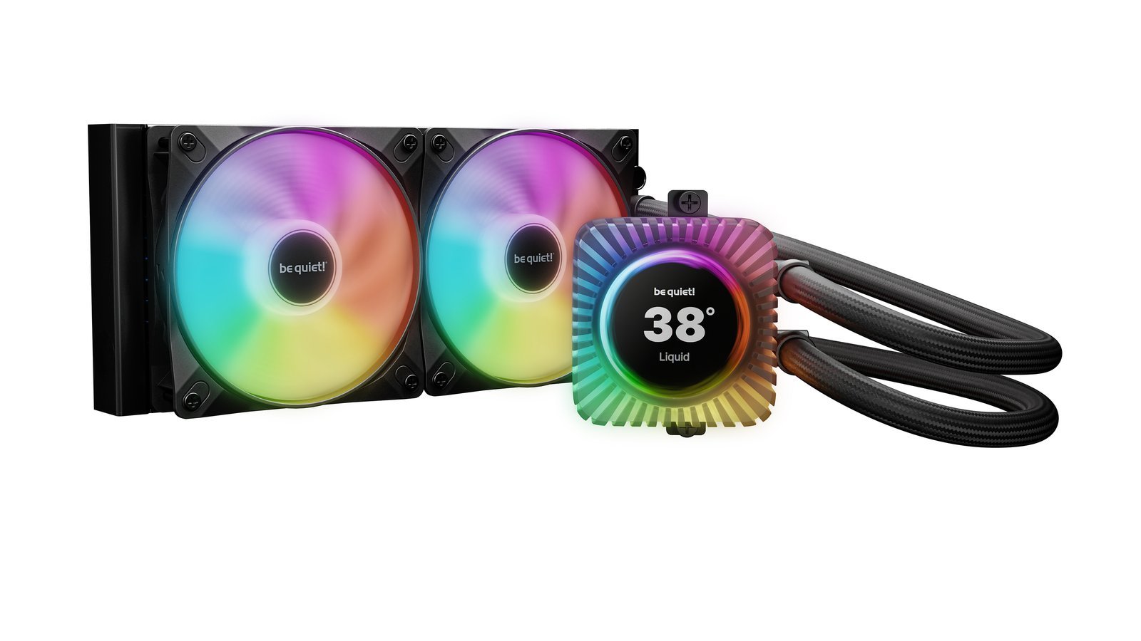 be quiet! lance le Light Loop IO LCD : écran IPS et AIO dès 204,90 €