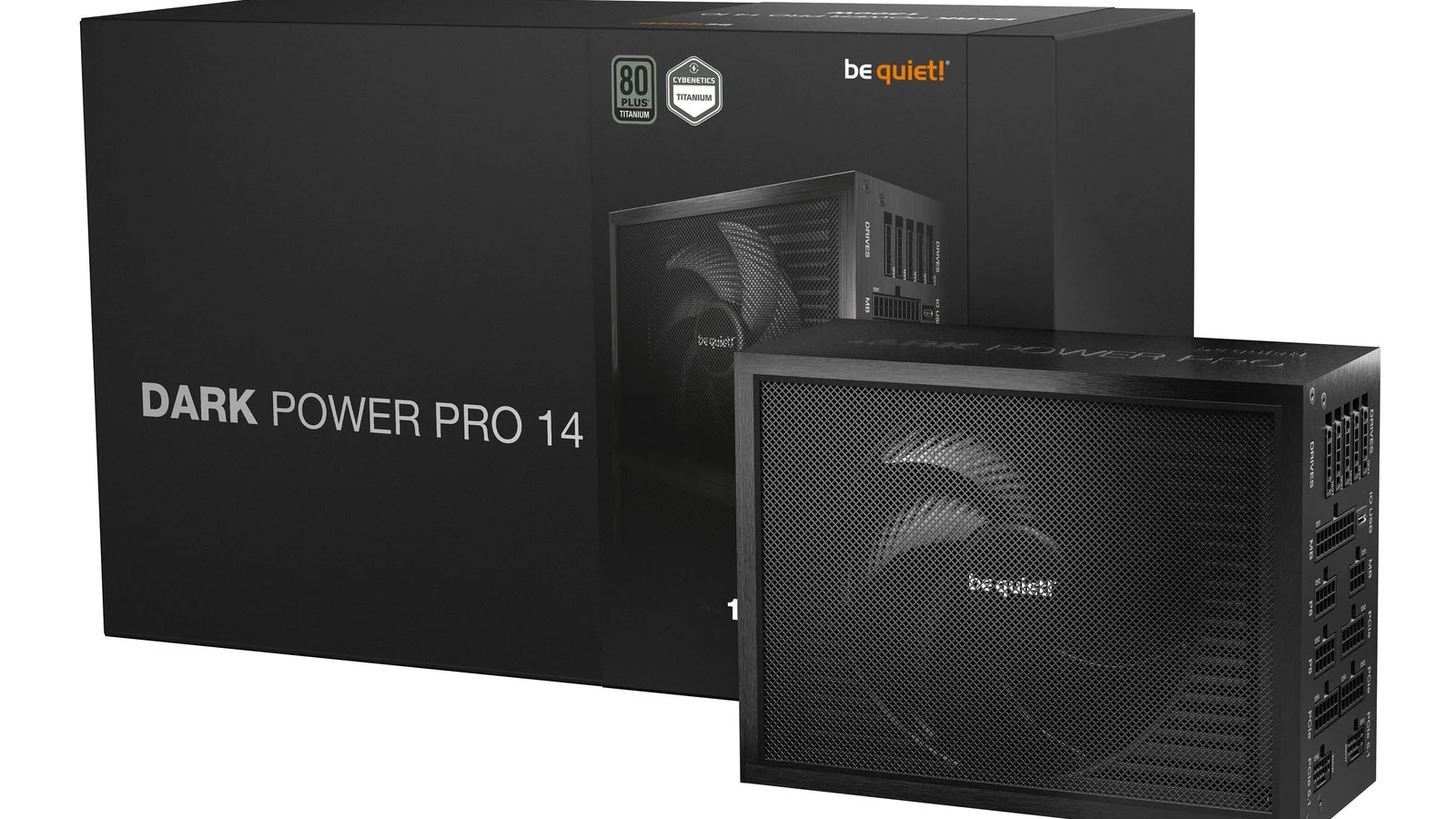 be quiet! vise le silence et 94,9% de rendement, mais à 479 € l'alimentation