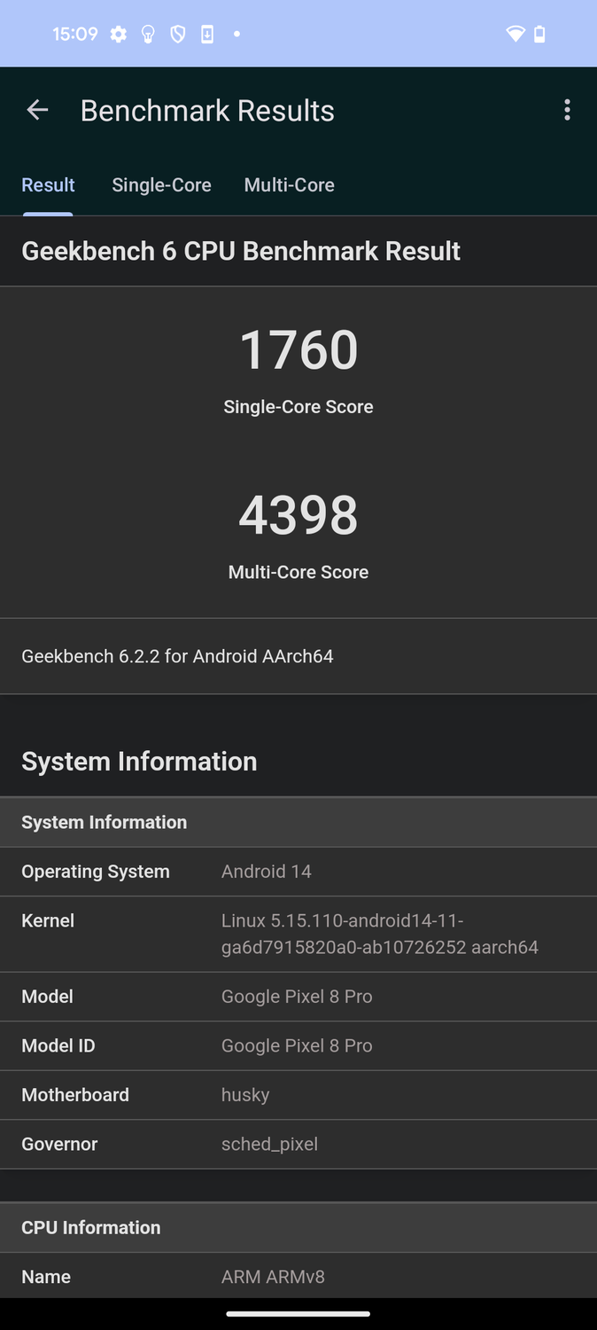 benchmark google pixel 8 pro (2)