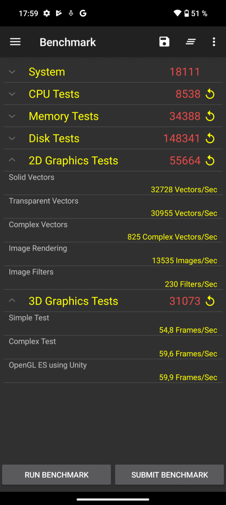 benchmarks nothing phone 2 (5)